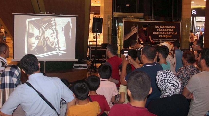 Kum Sanatı Piazza&rsquo;da Hayat Buldu