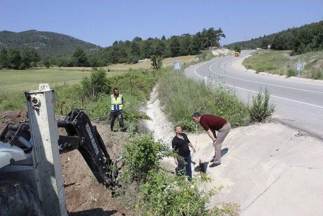 Vezirhan’ı Besleyen Ana Su Hattında Çalışma