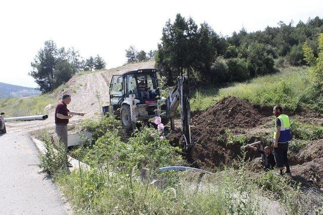 Vezirhan’ı Besleyen Ana Su Hattında Çalışma