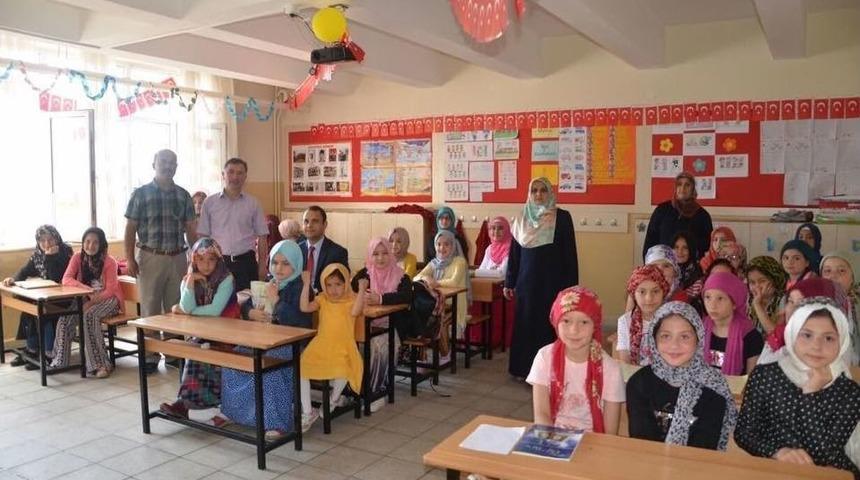 Kaymakam Ermiş&rsquo;ten Kuran Kursu &Ouml;ğrencilerine Ziyaret