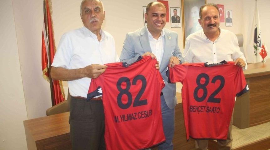 Fethiyespor&rsquo;un Y&ouml;netimi Başkan Saatcı&rsquo;yı Ziyaret Etti