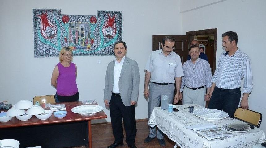 Darende’de Çini Seramiğe Büyük İlgi