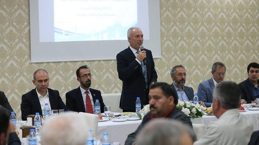 Başkan, Muhtarlarla Sahur Programında Buluştu