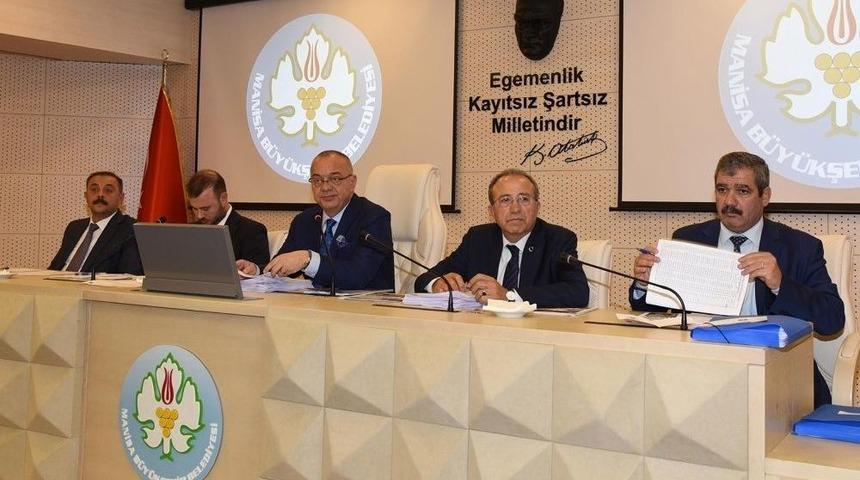 Manisa B&uuml;y&uuml;kşehir Belediyesi Meclisi Toplandı