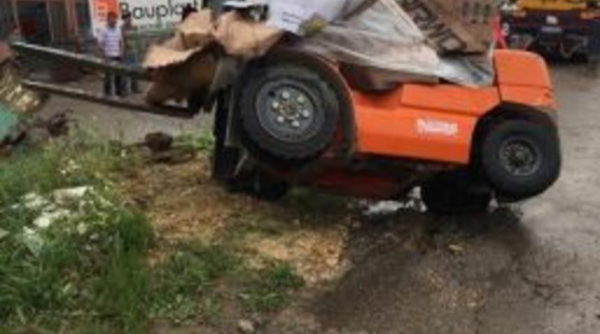 Beyşehir&rsquo;de İş Kazası: 1 Yaralı