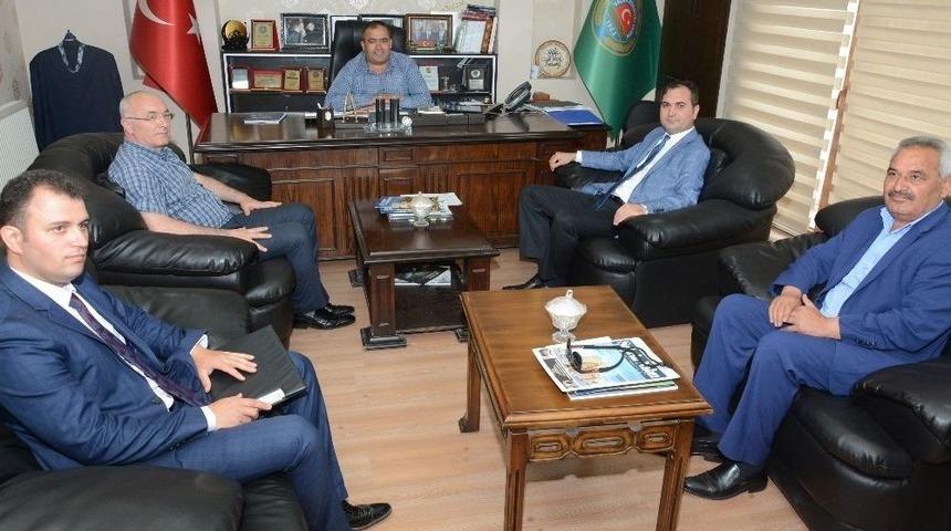 Defterdar Arslan&rsquo;dan Başkan Ko&ccedil;ak&rsquo;a Ziyaret