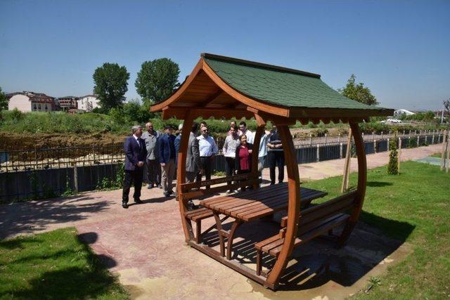 Başkan Üzülmez’den Kanalpark’ta İnceleme