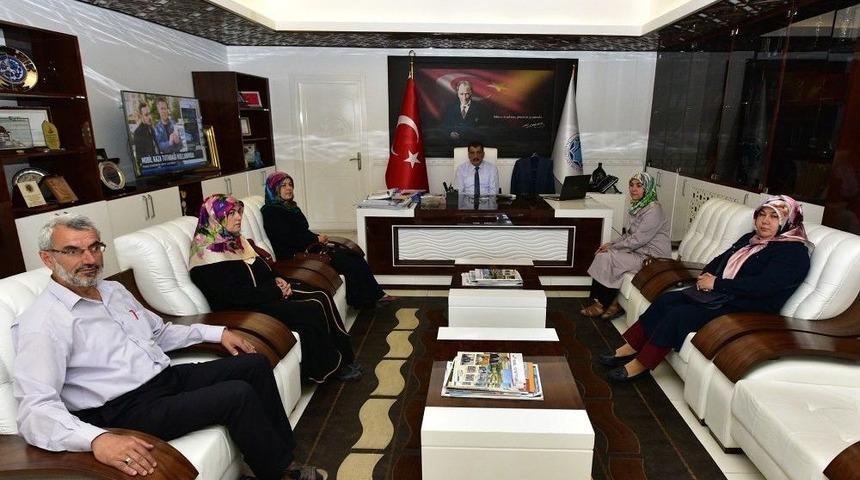 Başkan G&uuml;rkan&rsquo;dan Bir Damla Yardımlaşma Derneği İle İstişare