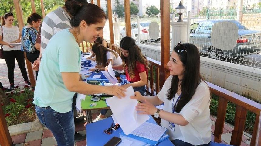 Mezitli Belediyesi Bircan T&uuml;fek&ccedil;ioğlu &Ccedil;ocuk G&uuml;nd&uuml;z Bakımevine Yoğun İlgi