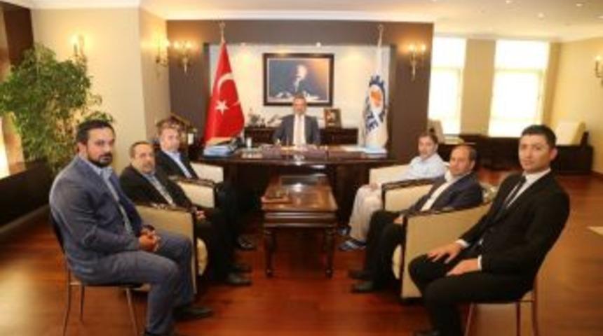 Erzurumlular Derneği’nden Başkan Köşker’e Ziyaret