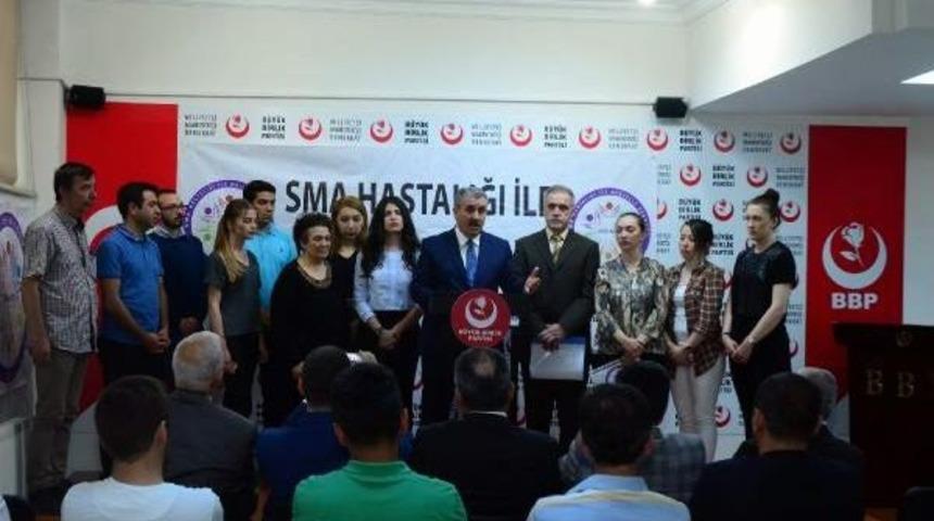 Sma-Der Başkanı Ali Soyer: Bizim Derdimizi G&uuml;ndeme Getiren Tek Siyaset&ccedil;i Mustafa Destici&rsquo;Dir