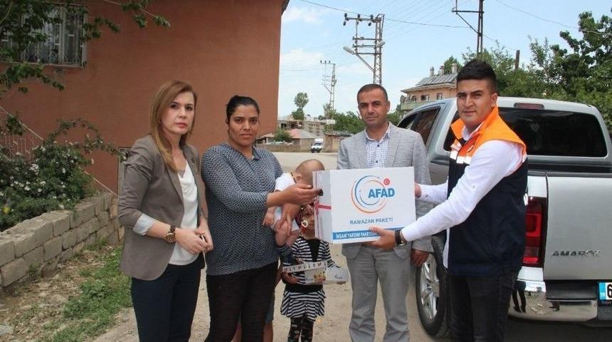 Afad&rsquo;dan Muhta&ccedil; Ailelere Ramazan Yardımı