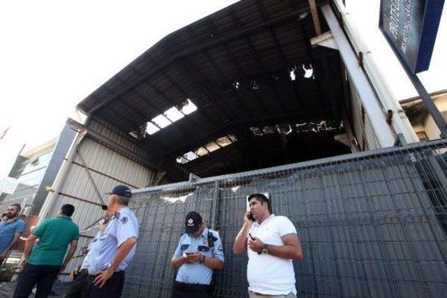 Ankara da Işyerinde Patlama Sonrası Yangın &Ccedil;ıktı : 2 Kişi &Ouml;ld&uuml;, 4 Kişi Yaralandı (3) 3