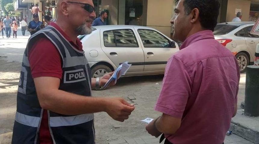 Polis Ve Zabıtadan Broş&uuml;rl&uuml; &lsquo;dilenci&rsquo; Uyarısı