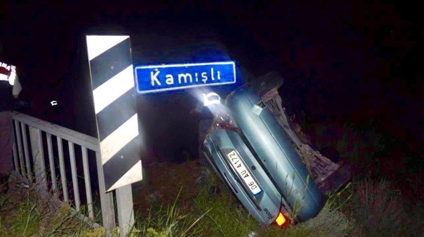 Otomobil Dereye U&ccedil;tu : 1 &Ouml;l&uuml;, 2 Yaralı