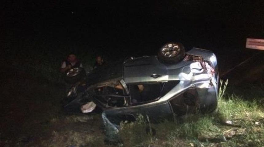 &Ccedil;orum'da Kaza: 1 &Ouml;l&uuml;, 2 Yaralı