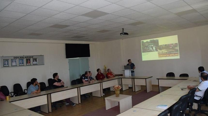 İha Ve Sar Verileri İle Heyelan İzleme Konferansı D&uuml;zenlendi