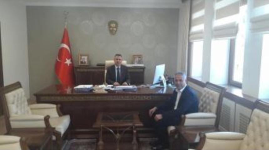 Başkan Yaman&rsquo;dan Vali Elban&rsquo;a Ziyaret