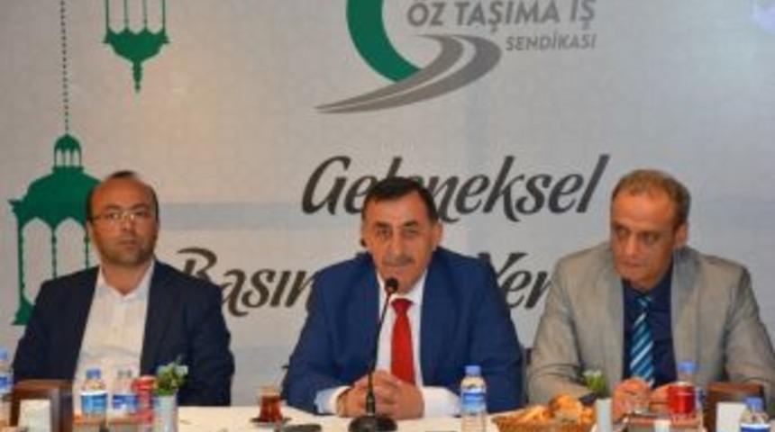 &Ouml;z Taşıma-iş Sendikasından Basın Mensuplarına İftar