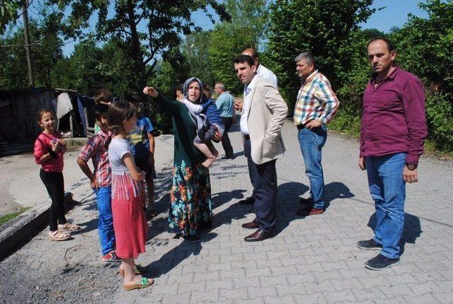 Çakır, Köy Yollarındaki Çalışmaları İnceledi