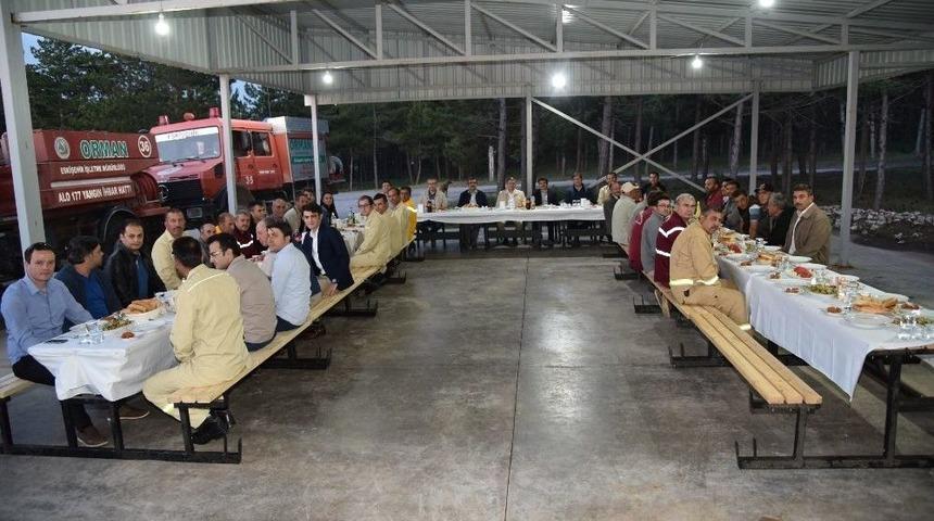 Yangın Ekibi İftarda Buluştu