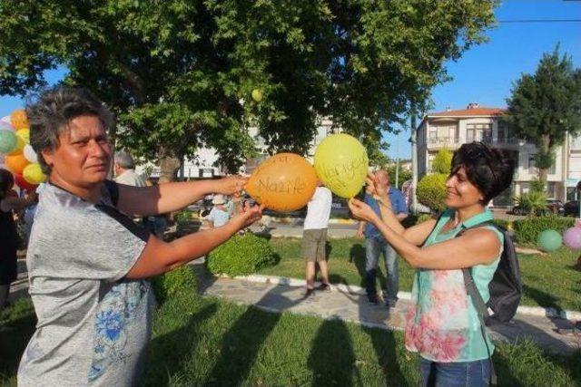 Gülmen Ve Özakça'ya Balonlu Destek