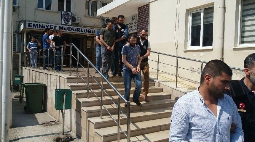 Bursa&rsquo;da Uyuşturucu Operasyonu: 8 G&ouml;zaltı