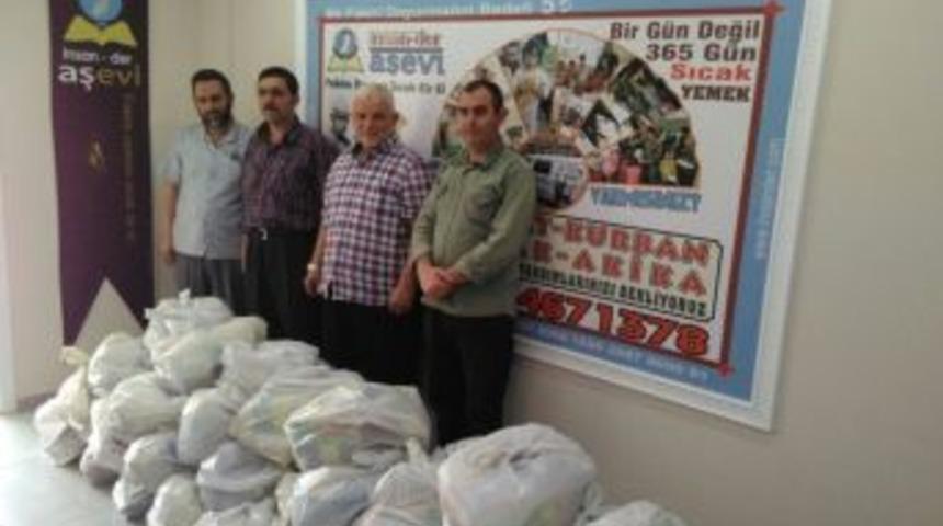 &rsquo;&rsquo;izmir&rsquo;in Tek Aşevine Anlamlı Yardım