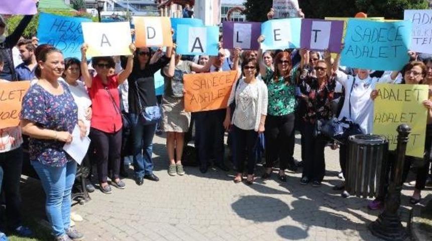 Kocaeli'de Chp, Berberoğlu'nun Tutuklanmasını Protesto Etti