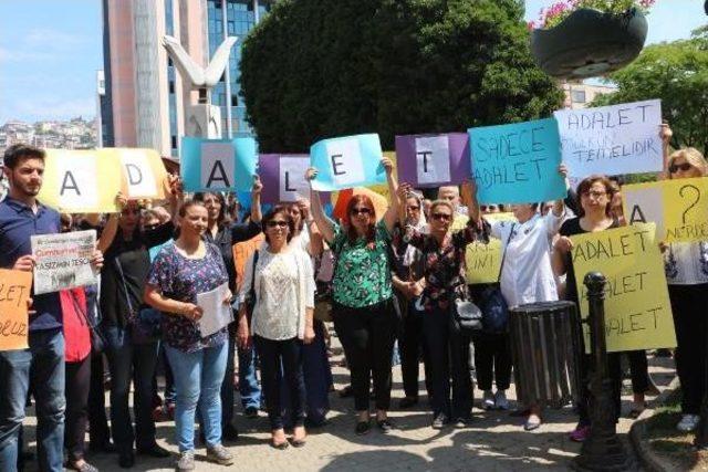Kocaeli de Chp, Berberoğlu nun Tutuklanmasını Protesto Etti 1