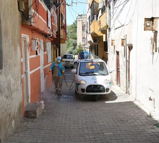 Haliliye’den, Dar Sokaklar İçin İlaçlamada Yeni Yöntem