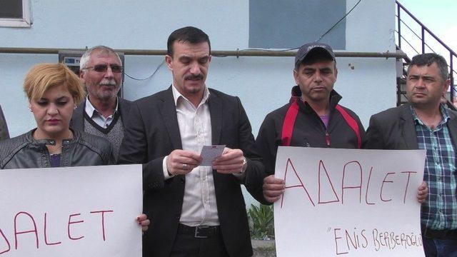 Ardahan’da ’enis Berberoğlu’ Eylemi