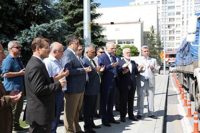 Büyükşehir’den Fırat Kalkanı’nda Terörden Temizlenen Bölgeye İaşe Yardımı