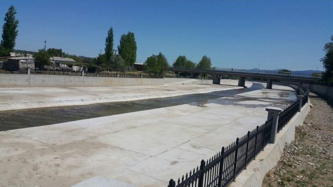 Karamenderes &Ccedil;ayı Taşkın Kontrol &Ccedil;alışmaları Devam Ediyor