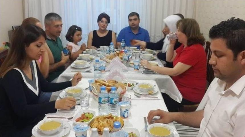 Kaymakam Kızıltoprak&rsquo;tan Şehit Ailelerine Ramazan Ziyaretleri