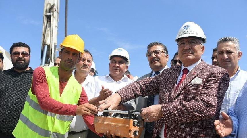 B&uuml;y&uuml;kşehir Belediyesi, Erdemli&rsquo;de 4 Projenin Temelini Attı