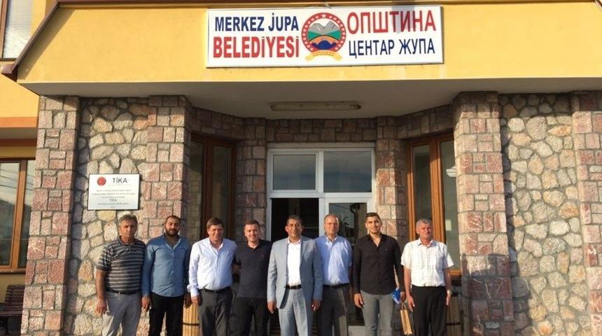 Makedonya’daki Türk Belediyesine Sürpriz Ziyaret