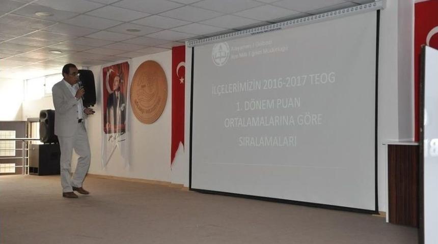 G&ouml;lbaşı İl&ccedil;esinde Teog Ve Ygs Bilgilendirmesi Yapıldı