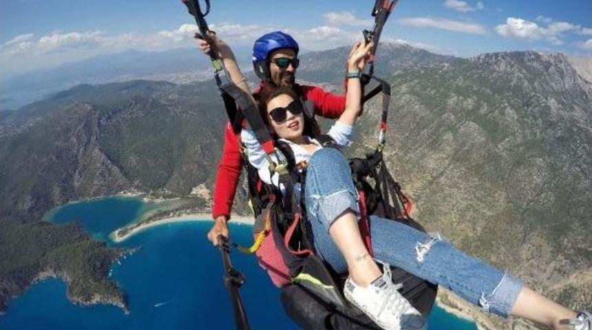 Fethiye'de Yama&ccedil; Paraş&uuml;t&uuml;ne &Ccedil;in Ilgisi