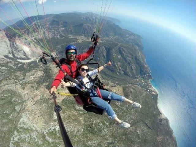 Fethiye de Yama&ccedil; Paraş&uuml;t&uuml;ne &Ccedil;in Ilgisi 2