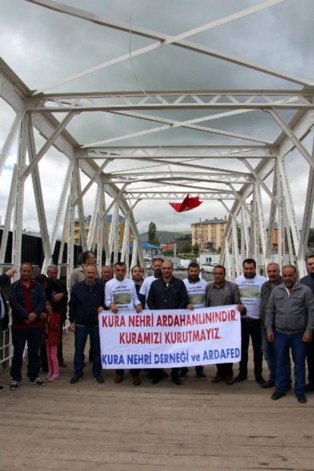 Kura Nehri'nin Çoruh'a Akıtılmasına Tepki