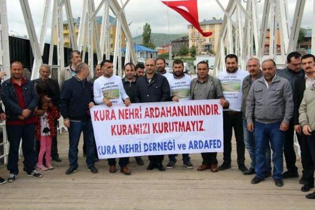 Kura Nehri'nin Çoruh'a Akıtılmasına Tepki