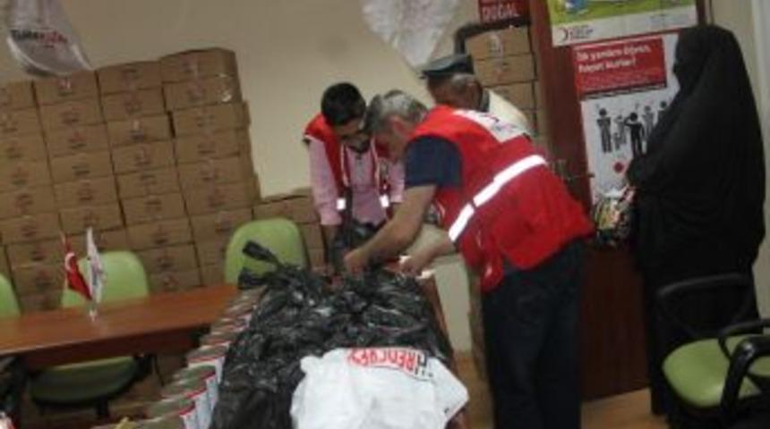 Kızılay&rsquo;dan Kavurma Yardımı