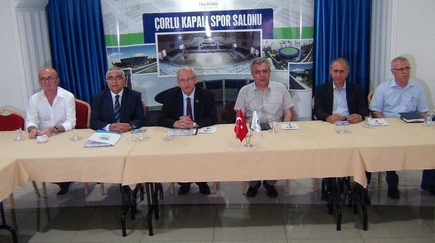 Tekirdağ B&uuml;y&uuml;kşehir Belediyesi &Ccedil;orlu&rsquo;ya Spor Salonu Yaptıracak
