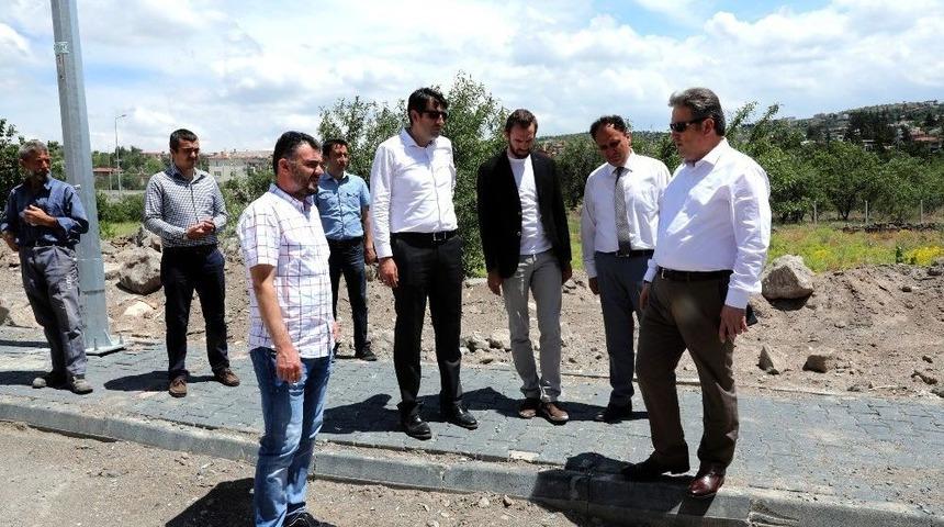 Başkan Palancıoğlu, "118 Ayrı Noktada 100 Bin Metrekarelik Alanda Kilitli Parke &Ccedil;alışma Yapıyoruz"