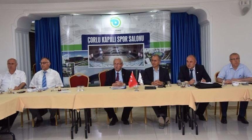 Teski Genel M&uuml;d&uuml;r&uuml; Dr. Şafak Başa: &ldquo;&ccedil;orlu İ&ccedil;me Suyu Projesi İhaleye &Ccedil;ıkıyor&rdquo;