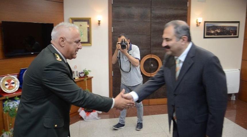 Jandarmadan Vali Kaban&rsquo;a Ziyaret