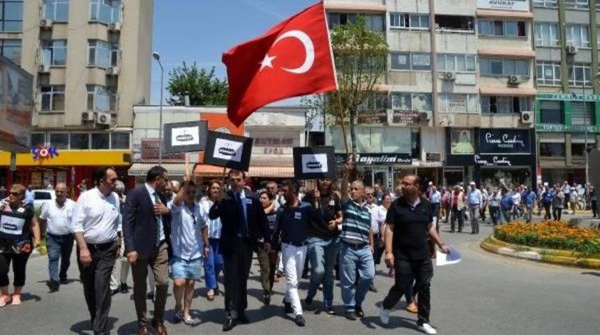 Mersin'de Chp&rsquo;Liler 'adalet' I&ccedil;in Y&uuml;r&uuml;d&uuml;