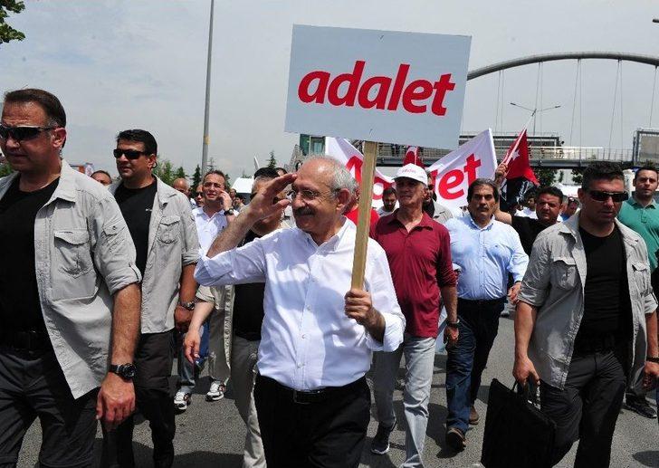 Chp’nin ‘adalet Yürüyüşü’nün İlk Günü Tamamlandı G1