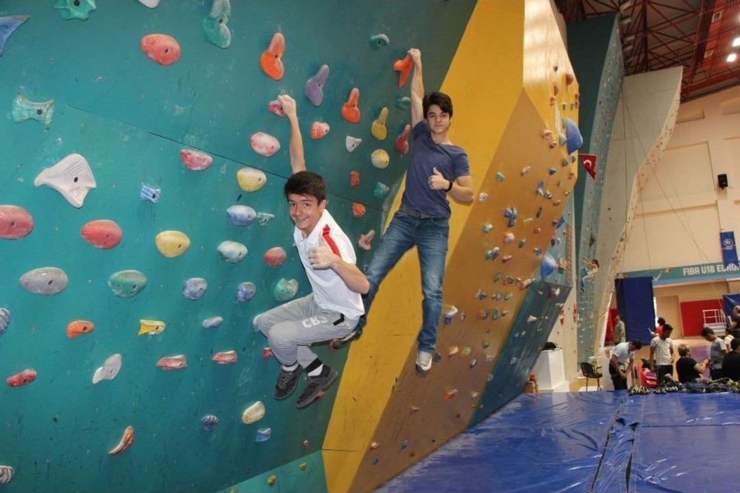 Olimpiyatlar İ&ccedil;in Tırmanıyorlar